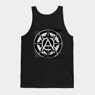 Disrocker Crust Punk Traveller Anarchy 'A' #2 Tank Top